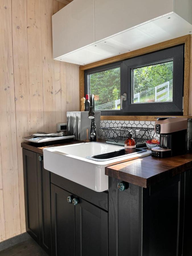 Vila Bramble Tiny House Zărneşti Exteriér fotografie