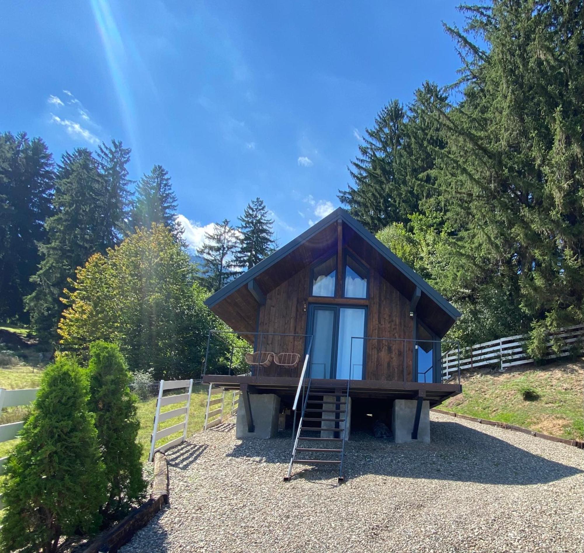 Vila Bramble Tiny House Zărneşti Exteriér fotografie